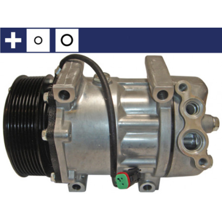 Compresseur, climatisation Compresseur de climatisation SCANIA 4 PGRT 05.95- MAHLE ACP 117 000S