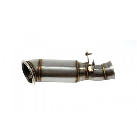 Pot d'échappement primaire Downpipe inox BMW 1 F21 2 F22 F87 2 F23 3 F30 F80 4 F32 F82 3.0 11.11- TURBOWORKS MG-DP-103