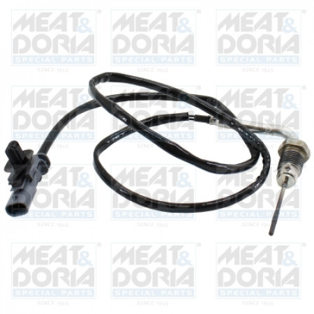Sensor, temperatura dos gases de escape Sensor de temperatura dos gases de escape FIAT 500 500 C 1.3D 09.09- MEAT & DORIA MD12700
