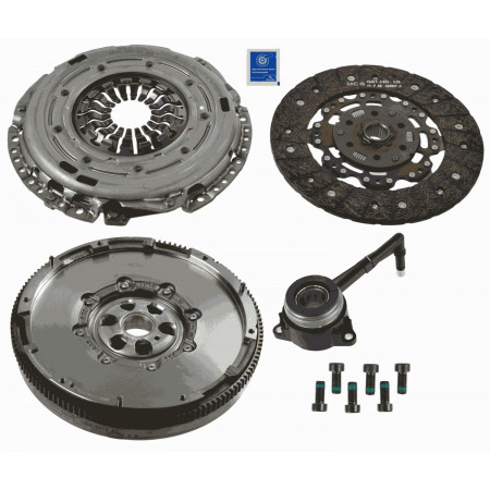 Kit d'embrayage Kit d'embrayage auto-ajustable avec roulement hydraulique 240mm SEAT ALHAMBRA ALTEA ALTEA XL SKODA OCTAVIA II SUPERB II YETI VW BEETLE CADDY ALLTRACK 1.6D/1.9D/2.0D 02.04- SACHS 2290 601 145