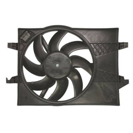 Ventola, radiatore Ventola del radiatore con alloggiamento FORD C-MAX FOCUS C-MAX FOCUS II 1.4-2.0D 10.03-09.12 NISSENS NIS 85220