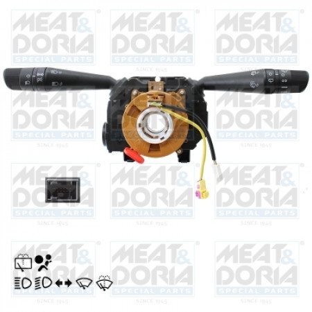Comutator coloana directie Combined switch under the steering wheel FIAT DOBLO DOBLO CARGO 01.10- MEAT &amp; DORIA MD231702