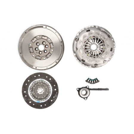 Set ambreiaj Kit ambreiaj cu volanta cu masa dubla AUDI A3 TT SEAT ALTEA ALTEA XL LEON TOLEDO III SKODA OCTAVIA II VW EOS GOLF V JETTA III PASSAT B6 2.0 09.04-08.15 LUK 600 0148 00