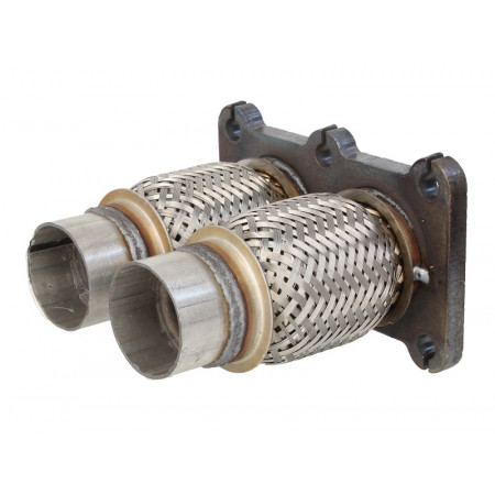 Tuyau flexible système d'échappement Amortisseur de vibrations du système d'échappement 45x100 AUDI A3 SEAT LEON TOLEDO II SKODA OCTAVIA I VW BORA BORA I GOLF IV NEW BEETLE 1.6/1.8 09.96-12.10 JMJ JMJ 45X100-JMJ1090529