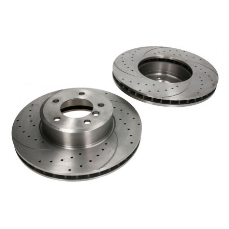 Disque de frein haute efficacité 2pcs SPEEDMAX Ventilé Coupe-Percé avant G/D diamètre extérieur 324 mm épaisseur 30 mm BMW 5 E60 5 E61 6 E63 6 E64 2.0-3.0D 12.01-12.10 SPEEDMAX C3B031ABETUOTUV