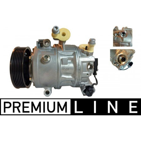 Compressore climatizzatore Compressore climatizzatore SEAT TOLEDO IV SKODA RAPID VW POLO V 1.4/1.6/1.6D 03.09-12.19 MAHLE ACP 694 000P