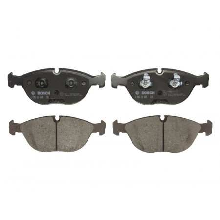 Kit pastiglie freno anteriori MERCEDES C T-MODEL S202 C W202 CLK A208 CLK C208 E T-MODEL S210 E T-MODEL S211 E W210 E W211 S W220 SLK R170 1.6-6.8 03.94- BOSCH 0 986 424 649