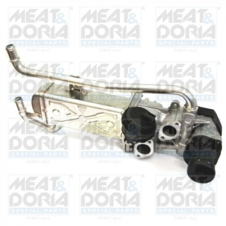 Valvola EGR Modulo valvola con radiatore AUDI A1 A3 SEAT IBIZA IV IBIZA IV SC IBIZA IV ST TOLEDO IV SKODA FABIA II RAPID ROOMSTER ROOMSTER PRAKTIK VW POLO V 1.2D/1.6D/2.0D 09.04- MEAT & DORIA MD88271