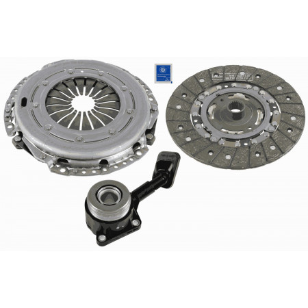 Kit d'embrayage Kit d'embrayage avec roulement hydraulique 240mm FORD GALAXY II MONDEO IV S-MAX 1.8D 05.06-06.15 SACHS 3000 990 392