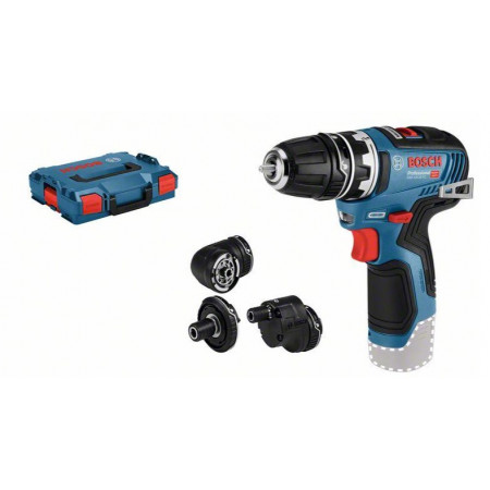 "Boorschroevendraaier 1/4"" / 15-10mm / FlexiClick / HEX / wymienny 12V maximaal koppel: 34 Nm adapterset katowy" BOSCH 0 601 9H3 003