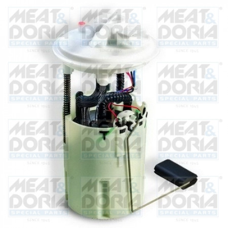 Sistema de suministro de combustible Módulo de bomba de combustible eléctrica FIAT PUNTO PUNTO/HATCHBACK LANCIA YPSILON 1.2/1.2CNG/1.8 09.99-03.12 MEAT & DORIA MD76555E