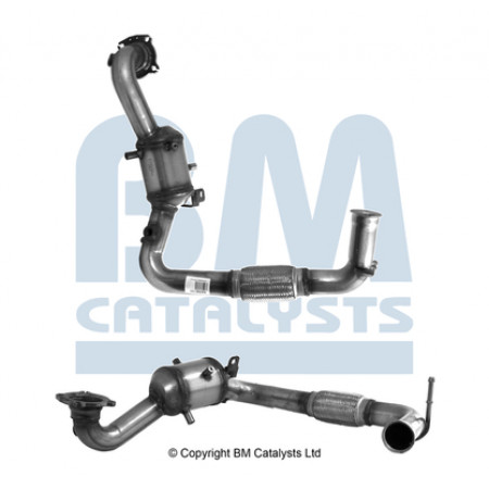 Catalyst EURO 6 FORD ECOSPORT FIESTA VII 1.0 10.13- BM CATALYSTS BM92587H