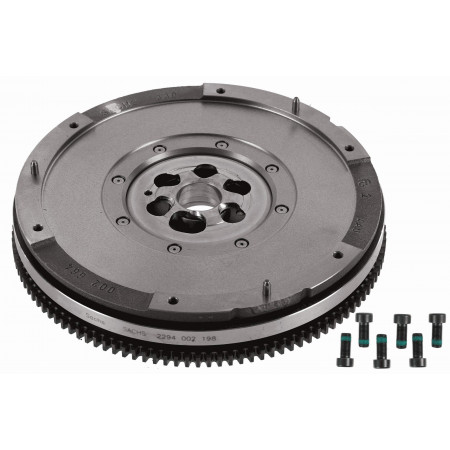 Steering wheel with double mass 240mm AUDI A4 B6 A4 B7 A6 C5 A6 C6 SEAT EXEO EXEO ST SKODA SUPERB I VW PASSAT B5.5 1.9D/2.0D 11.00-05.13 SACHS 2294 002 198