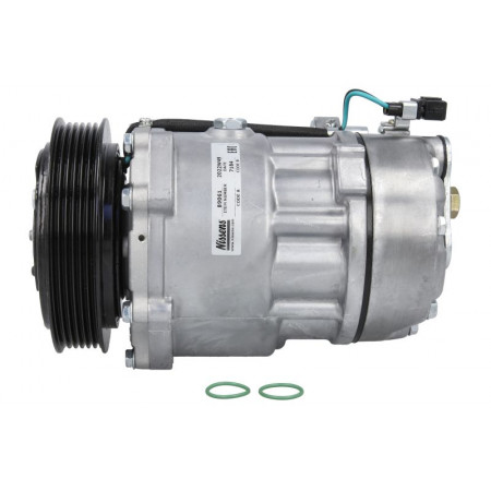 Compresor, climatizare Air-conditioning compressor  VW CALIFORNIA T4 CAMPER LT 28-35 II LT 28-46 II TRANSPORTER T4 2.3-2.8D 11.90-07.06 NISSENS NIS 89061