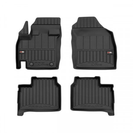 Set vloermatten vloermatten TPE 4 stuks kanalen proLine 3D set kleur zwart SUZUKI IGNIS III 10.16- FROGUM FRG 3D426160