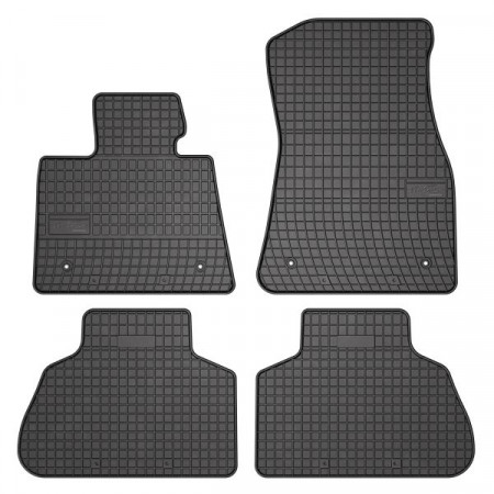 Set tappetini in gomma 4 pezzi BASIC set anteriori/posteriori colore nero BMW X5 G05 F95 08.18- SUV FROGUM MMT A040 402553