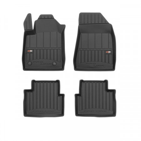 Floor mats set TPE 4 pcs ducts proLine 3D set color black ALFA ROMEO GIULIETTA GIULIETTA/HATCHBACK 04.10-12.20 Liftback FROGUM FRG 3D409699