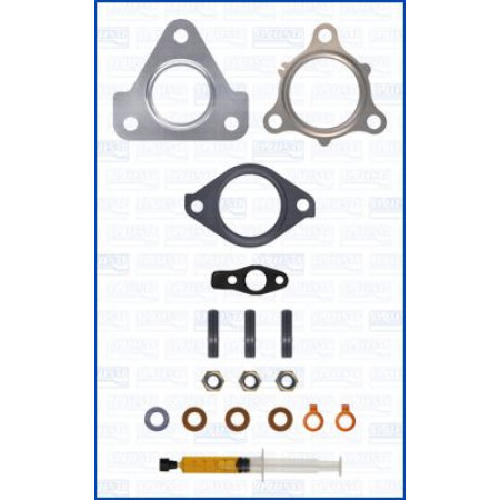 Installatieset, turbocompressor Turbocompressormontageset met pakkingen FIAT FULLBACK MITSUBISHI L200 L200 / TRITON PAJERO SPORT III 2.4D 11.14- AJUSA AJUJTC12112