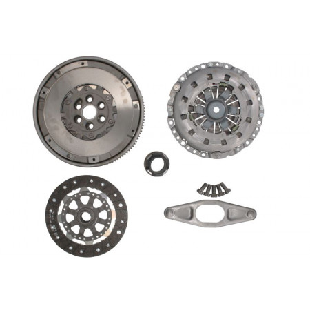 Kit d'embrayage Kit d'embrayage avec roulement et volant moteur à double masse 230mm BMW 1 E87 3 E90 3 E91 Z4 E85 2.0 06.04-06.12 LUK 600 0254 00