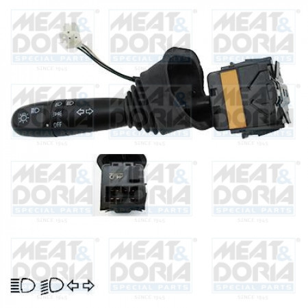 Commutateur de colonne de direction Commutateur combiné sous le volant Indicateurs lumineux CHEVROLET LACETTI NUBIRA 01.05- MEAT & DORIA MD231057