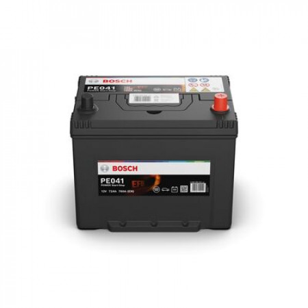 Batterie d'accumulateur de démarrage BOSCH 12V 72Ah/760A POWER EFB R+ 1 260x173x222 B1 efb/démarrage BOSCH 0 092 PE0 410