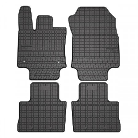 Set covorase cauciuc Floor mats Rubber 4 pcs BASIC front/rear set colour neagra TOYOTA RAV 4 V 12.18- SUV version: AWD/4WD / FWD FROGUM MMT A040 410398