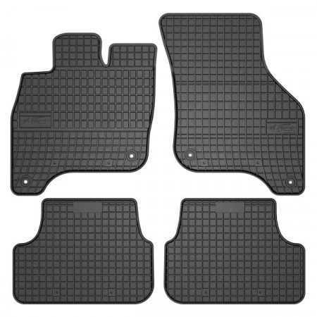 Set covorase cauciuc Floor mats Rubber 4 pcs BASIC front/rear set colour neagra VW GOLF VII 03.14-01.21 Hybrid / model / version FROGUM MMT A040 410817