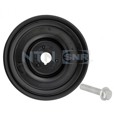 Fulie curea, arbore cotit Crankshaft pulley with bolts DACIA LOGAN LOGAN II SANDERO SANDERO II RENAULT CLIO II CLIO IV KANGOO KANGOO EXPRESS LOGAN/STEPWAY II SANDERO/STEPWAY II THALIA I 1.0-1.5D 05.96- SNR DPF355.25K1