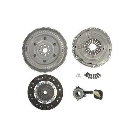 Kit d'embrayage Kit d'embrayage avec volant moteur double masse et roulement hydraulique avec vis: oui 240mm FORD GALAXY II MONDEO IV S-MAX 1.8D 05.06-06.15 LUK 600 0174 00