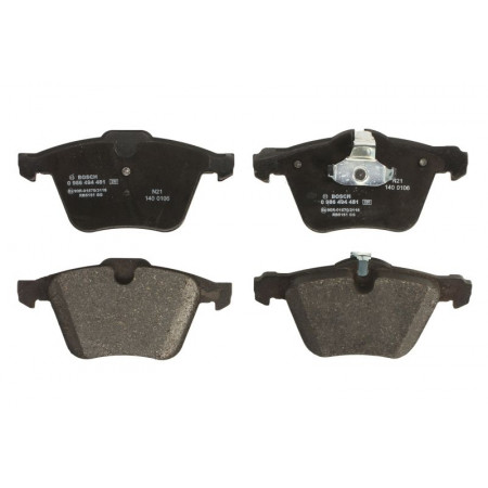 Kit pastiglie freno anteriori JAGUAR XF I XF SPORTBRAKE XJ XK II 2.0-5.0 03.06- BOSCH 0 986 494 481