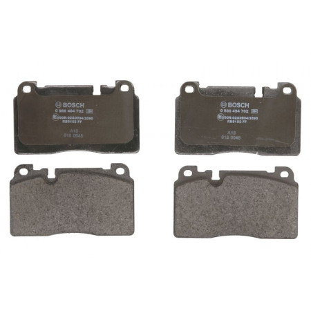 Remblokkenset voor AUDI Q5 2.0-3.0D 11.08-05.17 BOSCH 0 986 494 702