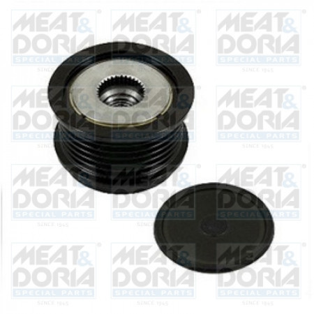 Système de roue libre, générateur Poulie d'alternateur VOLVO C30 S40 II V50 FORD C-MAX II FIESTA VI FOCUS III GRAND C-MAX 1.4D/1.6D/2.0D 06.08- MEAT & DORIA MD45231
