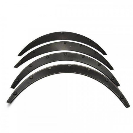 Accesorios de carenado de ala 4 piezas negro BIG SPEEDMAX PP-DO-071
