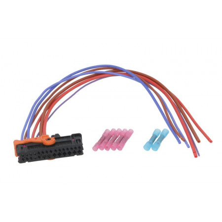 Cable repair set, door Harness wire for rear door 400mm number of pins: 28 05-25mm 7 cables quick-couplers with glue L/R SKODA SUPERB II 1.4-3.6 03.08-05.15 AKUSAN K06W055AKN