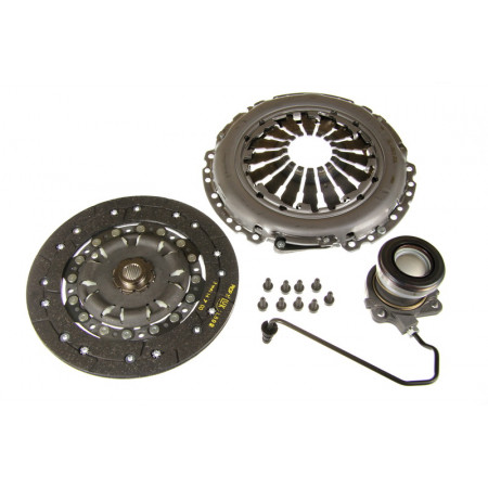 Kit de embreagem Kit de embreagem com rolamento hidráulico Com tampa de embreagem com cilindro escravo embreagem central com prato de pressão 220mm CHEVROLET AVEO OPEL ASTRA H ASTRA H GTC 1.3D/1.7D 04.05-12.15 LUK 622 3180 33