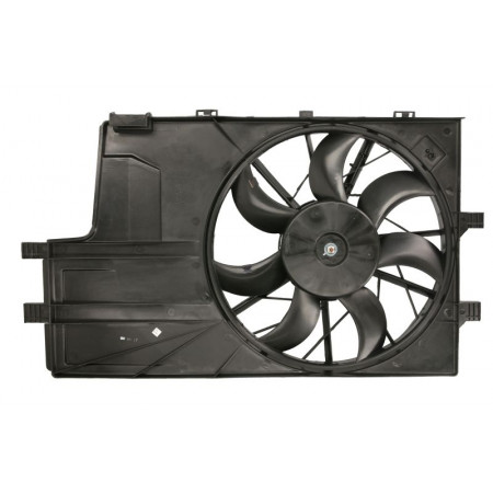 Ventilador, radiador Ventilador del radiador con carcasa MERCEDES A W168 VANEO 414 1.4-2.1 07.97-07.05 NISSENS NIS 85078