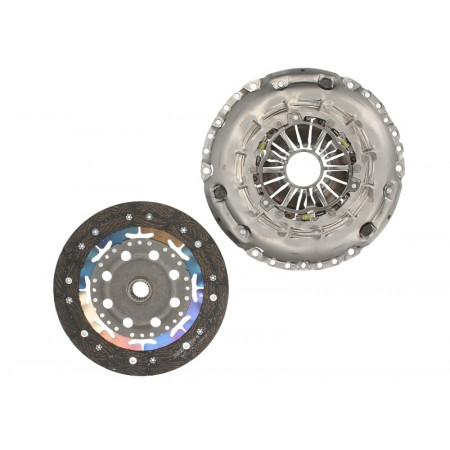 Set ambreiaj Kit ambreiaj cu autoreglare Cu capac ambreiaj cu placa de presiune cu volanta cu masa dubla fara rulment de eliberare 240mm HYUNDAI IX35 KIA SPORTAGE III 2.0D 01.10- LUK 624 3419 09