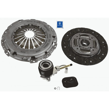 Kupplungssatz Kupplungssatz mit hydraulischem Lager 228 mm FORD GALAXY I SEAT ALHAMBRA VW SHARAN 1.9D/2.0/2.3 03.95-03.10 SACHS 3000 990 568