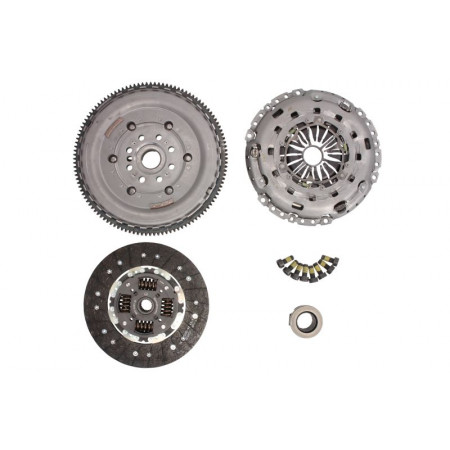 Conjunto de embreagem Conjunto de embreagem com rolamento e volante de massa dupla com parafusos: sim FORD TRANSIT 2.4D 01.00-05.06 LUK 600 0024 00