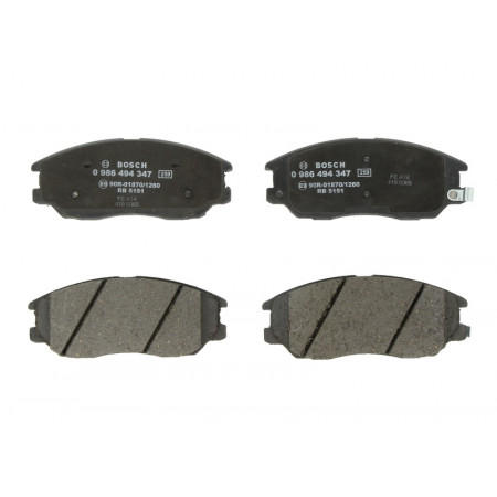 Set placute de frana Fata HYUNDAI EQUUS / CENTENNIAL TERRACAN KIA OPIRUS SSANGYONG RODIUS I RODIUS II SUZUKI IGNIS II 1.5-4.5 10.99- BOSCH 0 986 494 347