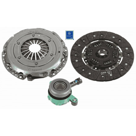 Kit de embreagem Kit de embreagem com rolamento hidráulico 240mm CITROEN C-CROSSER C-CROSSER ENTERPRISE MITSUBISHI OUTLANDER II PEUGEOT 4007 2.2D 11.06- SACHS 3000 990 401