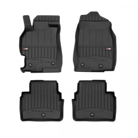 Vloermattenset Vloermatten TPE kanalen proLine 3D set kleur zwart MAZDA 6 12.07-07.13 FROGUM FRG 3D408975