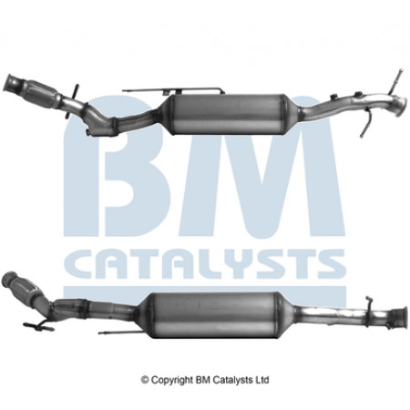 Soot/particle filter, exhaust system Diesel particle filter CITROEN JUMPY III SPACETOURER OPEL VIVARO C PEUGEOT EXPERT TRAVELER TOYOTA PROACE PROACE VERSO 2.0D 02.16- BM CATALYSTS BM31037H