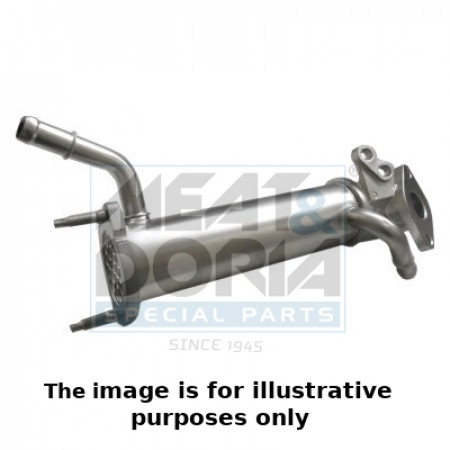 Radiator, exhaust gas recirculation Exhaust gas radiator FORD TRANSIT 2.4D 04.06-08.14 MEAT & DORIA MD88390E