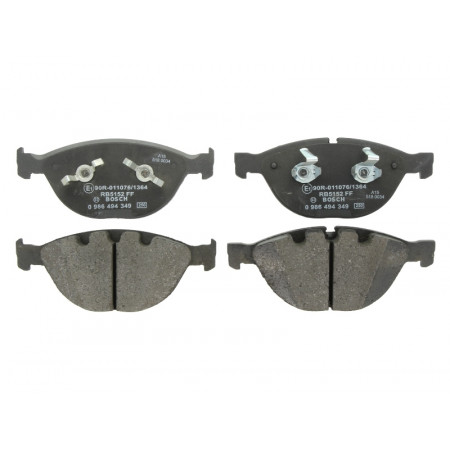 Set placute de frana Fata BMW 5 E60 5 E61 6 E63 6 E64 7 E65 E66 E67 ROLLS-ROYCE PHANTOM VII PHANTOM VII DROPHEAD 3.0D-6.75 01.03-07.17 BOSCH 0 986 494 349