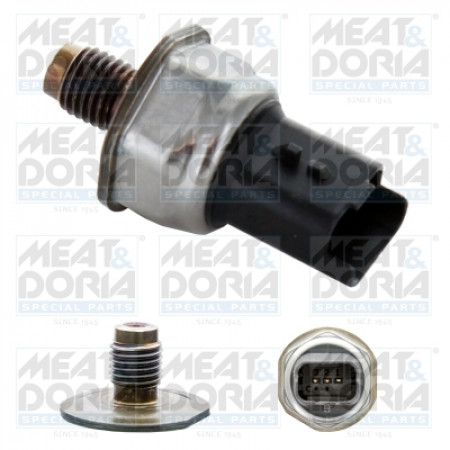 Sensor, pressão do combustível Sensor de pressão do combustível CITROEN C1 C2 C3 II C4 I C4 II FIAT SCUDO PEUGEOT 106 II 206 206+ 207 307 308 308 I 308 II 407 1.4D/1.5D/1.6D 05.96- MEAT & DORIA MD9349