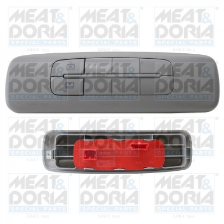 Commutateur, toit ouvrant Commutateur FIAT PUNTO PUNTO EVO 07.08- MEAT & DORIA MD206157