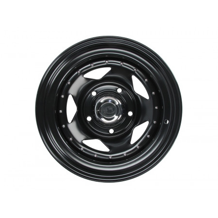 Velgen Off-road Off-road velg 15inch velgfitting ET-25 boutafstand 6x1397 diameter gat 110mm breedte 10inch afwerking chroom kleur zwart geen weggoedkeuring SPEEDMAX SPBF-TNM03