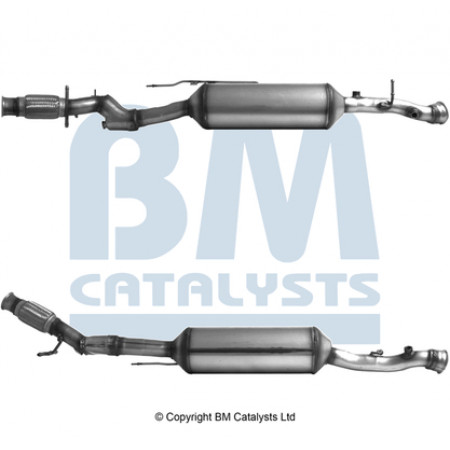 Soot/particle filter, exhaust system Diesel particle filter PEUGEOT 3008 5008 II 2.0D 05.16- BM CATALYSTS BM31039H