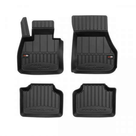 Gummi-Fußmatten-Set Fußmatten TPE 4-tlg. Kanäle ProLine 3D-Set Farbe Schwarz BMW 2 F45 11.13-10.21 Minivan FROGUM BRD 3D407909